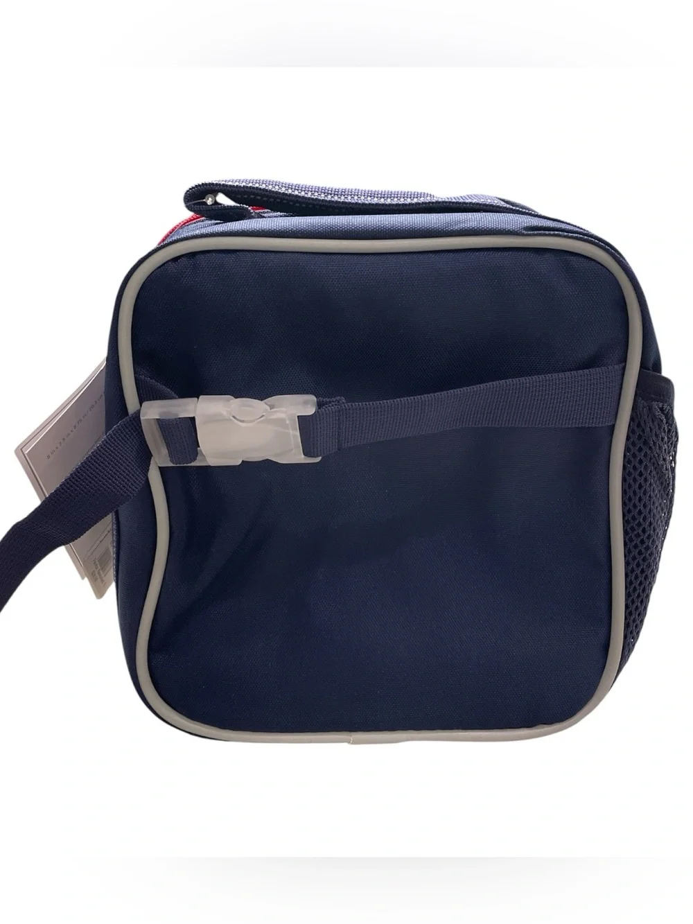 Pottery Barn Kids Fairfax Navy / White Stripe Lunch Box NWT